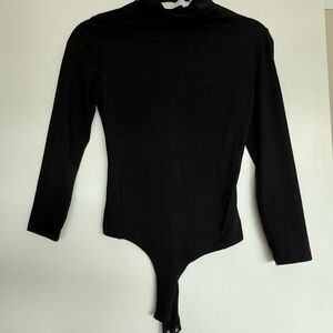 Black Long Sleeve Bodysuit